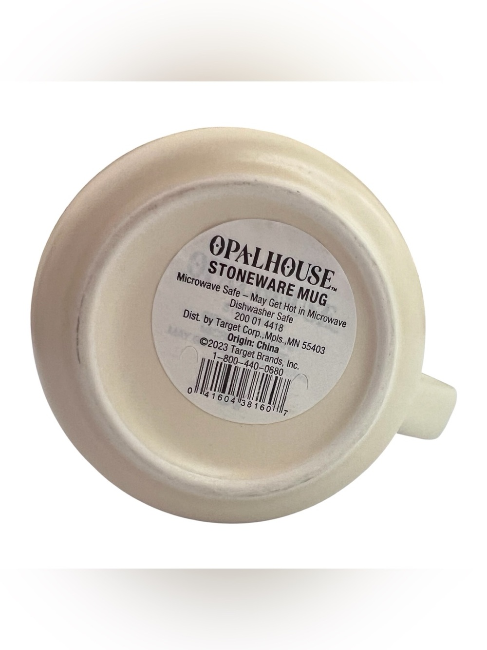 Opalhouse 16 Oz. Ivory Stoneware Coffee Cup Mug Collectible Cat Person Feline - Picture 9 of 11